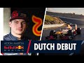 Dutch debut  max verstappen drives the rb8 at the newly renovated zandvoort circuit