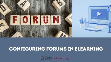 15. Configuring Forums in a Course in eLearning