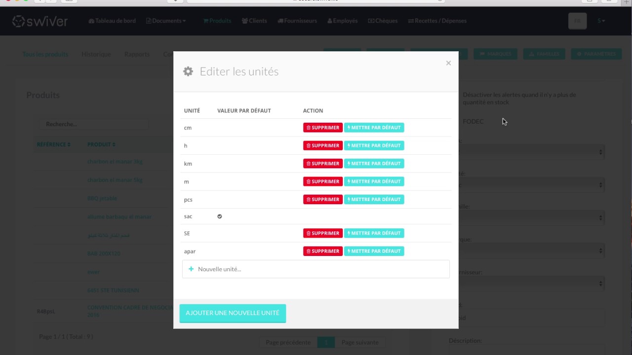 How to add a new product to the store using SWIVER