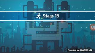 Lode Runner 1. Stage 13. Walkthrough.