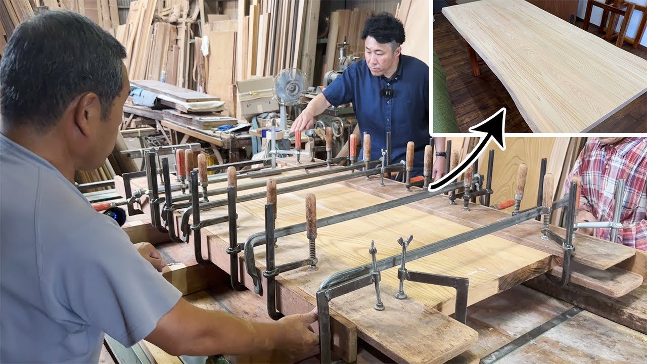 【まさに神技】伝統の天然木を繋げる「継ぎ」という高等技術がすごすぎる！！