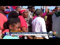 Haitian community protests president trump in palm beach county