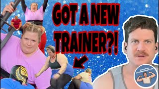 VIKING PRINCESS LIFTS (GLITTER N LAZERS) TEACHES US HOW TO DO STRONGWOMAN EXERCISES.... | REACT