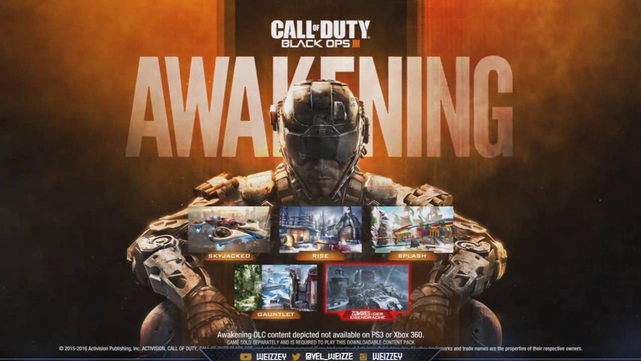 BLACK OPS 3: 3 MAPS IN 1!! DLC MAP GAUNTLET!! GAEMPLAY, FIRST LOOKS AND THOUGHTS!