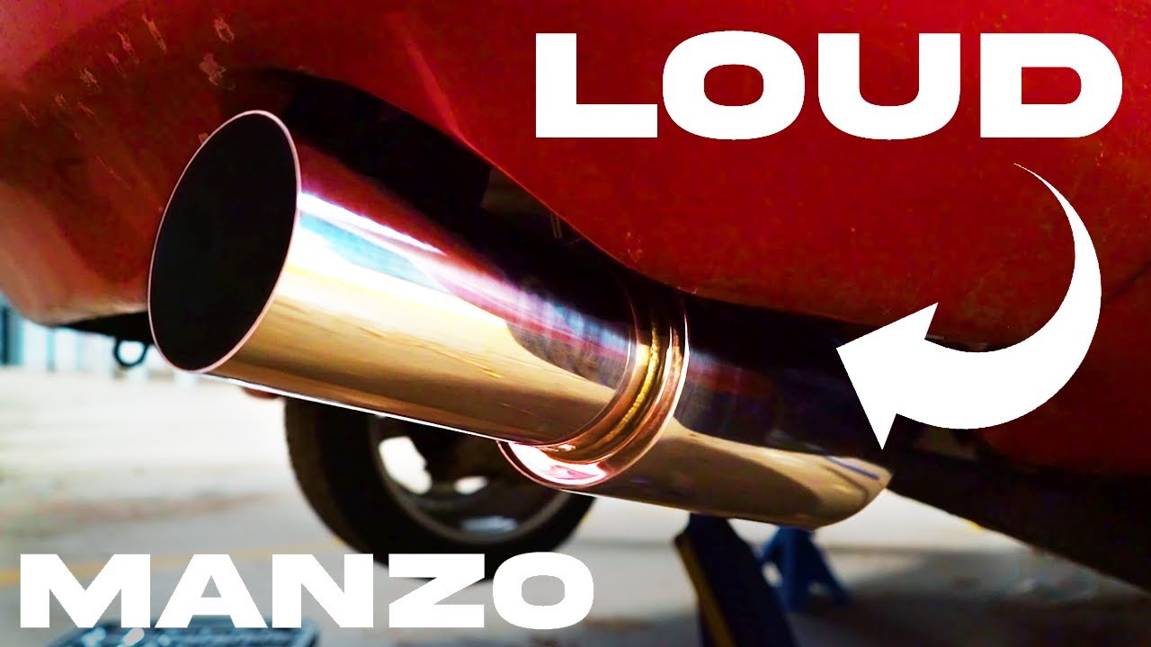 Perfect JDM Exhaust Manzo Catback Exhaust NA M YouTube
