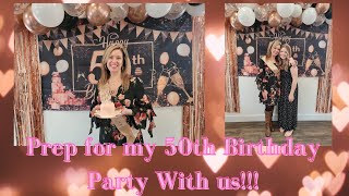 Prepping for my 50th Birthday!!! Part 2 of "My 50th Birthday Planning!"