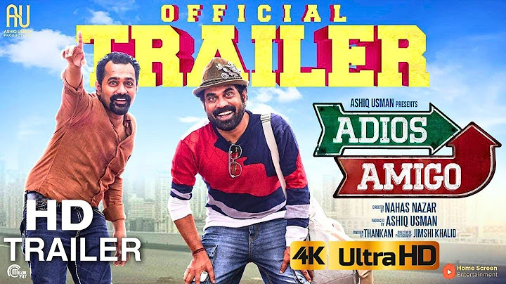 Adios Amigo - Official Trailer | Asif Ali, Suraj Venjaramoodu | Nahas Nazar | Ashiq Usman