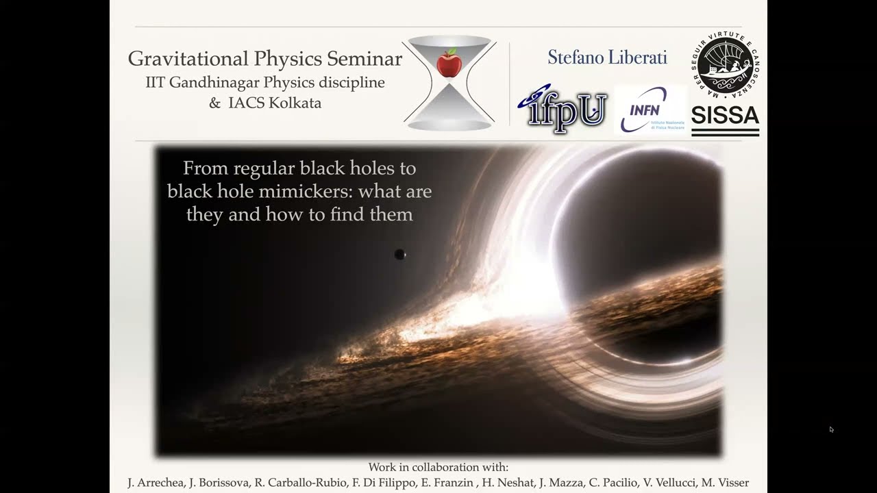 IITGN-IACS Gravitational Physics Seminars