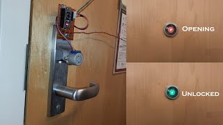 Building a device to unlock my door through the peephole