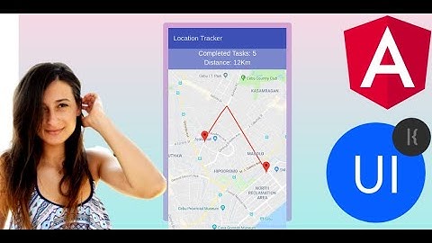 [20/100] Location Tracker  | #Daily UI (AngularJs + MaterialUI)