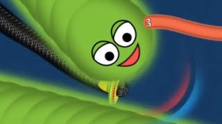 Wormate.io Long Gameplay with Mariachi Hat Reupload | Epic/Amazing Gameplay Recap screenshot 4