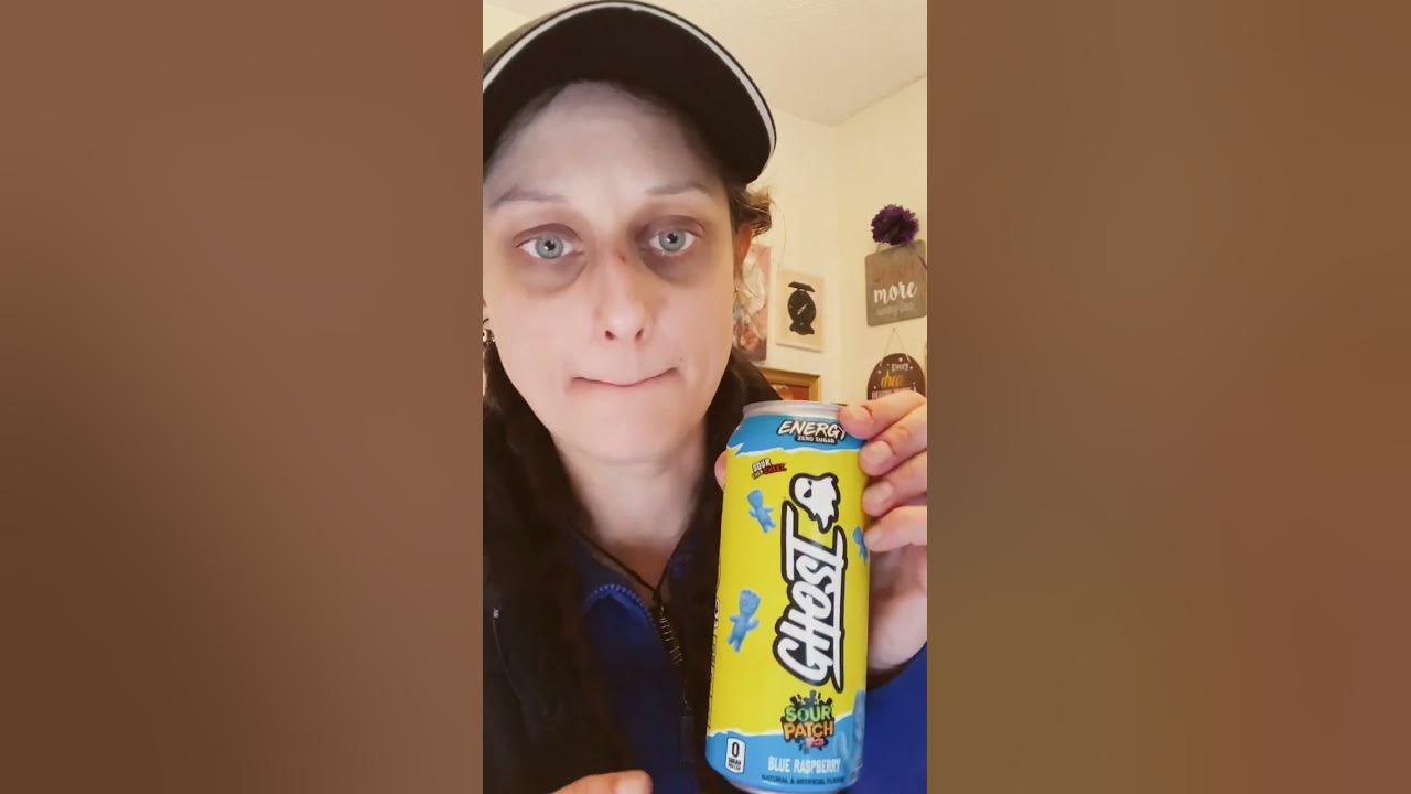 Ghost Energy Blue Raspberry Sour Patch Kids Energy Drink Taste Test! Do