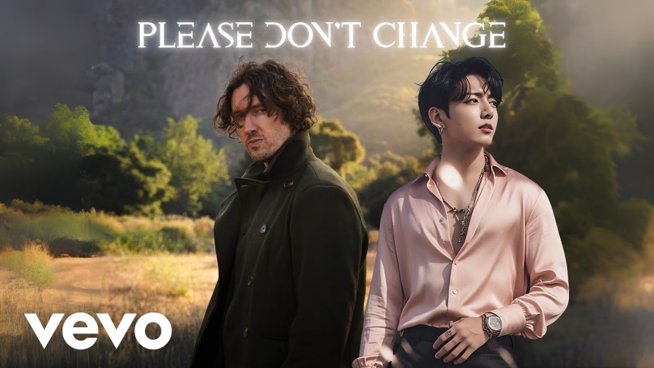 Jungkook ft Dean Lewis -  Please don't change' MV (Mashup)