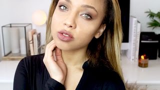 Soft Brown Grunge Makeup | Samantha Maria