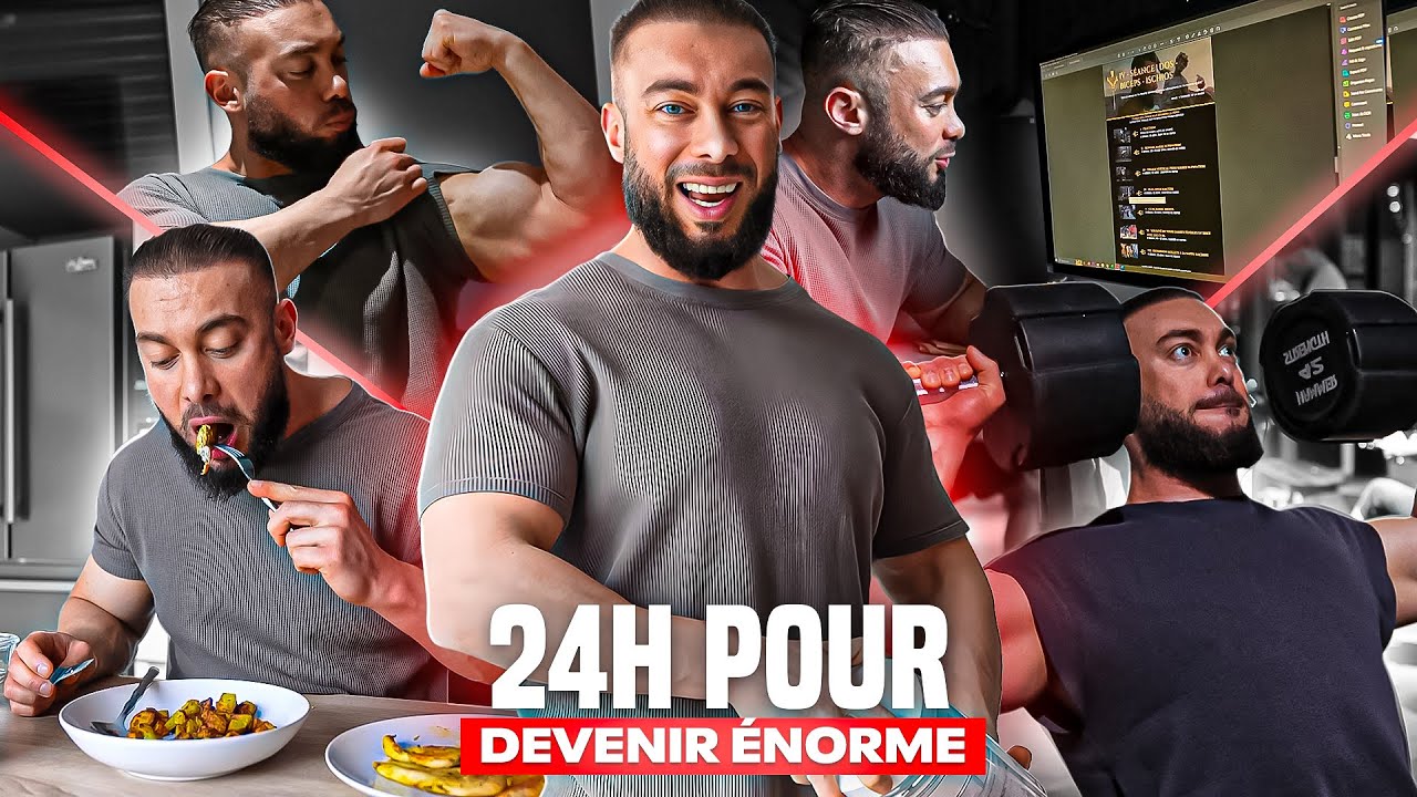 24H POUR DEVENIR ÉNORME ; JE SAVATE TOUT À LA SALLE !
