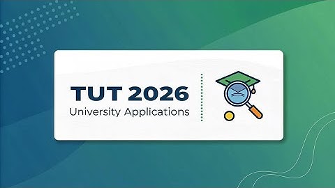 How to Re-apply at TUT if u Already got Student Number & Pin 📌 on TUT New System 🤗 ( Re-Admission)