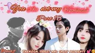 YOU ARE NOT MY HUSBAND *PART 18* A taekook hindi ff #taekooklover #taekook #vkook #taekooklovestory
