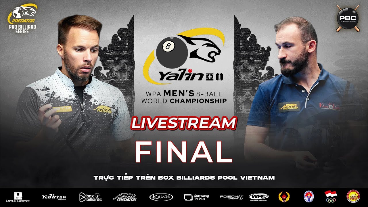 CHUNG KẾT | Albin Ouschan - Alex Kazakis | TV1 | 2025 Predator WPA men’s 8-Ball World Championship