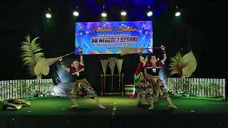 Juara 1 seni tari FLS2N Kabupaten Situbondo perwakilan ke provinsi Laskarahan-SDN 1 Besuki #fls2n