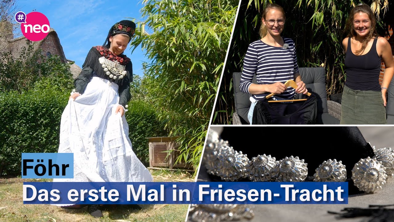 Selbstversuch: Wie es sich anfühlt in die Föhrer Tracht zu schlüpfen