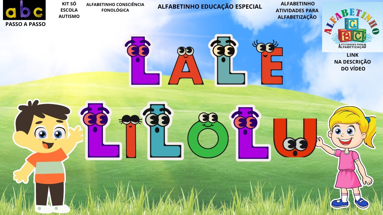 Li Lo La Ru ALFABETINHO EDUCAÇÃO ESPECIAL SÍLABAS LA LE LI LO LU #aeiou #alfabeto ...