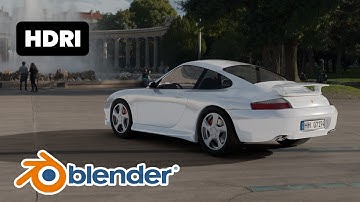 HDRI Flatten Ground Projection in Blender