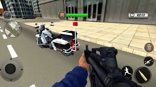 NY Police Bike City Gangster Chase - Android Gameplay [HD] screenshot 1