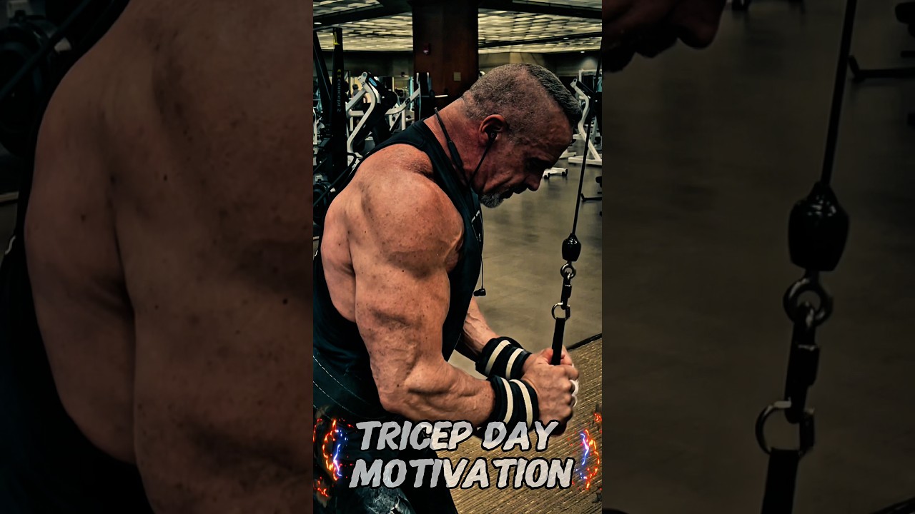 TRICEP DAY MOTIVATION #motivation #workout #muscle #exercise #workouttips #health