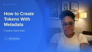 How To Create Token on Solana Using Token-2022(Metadata Pointer Extension) #getblock #solana #token