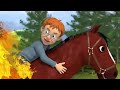 Sam a tűzoltó ⭐️ Norman ló! - régi város útja 🔥Epizódok Mix  | Rajzfilmek gyerekeknek