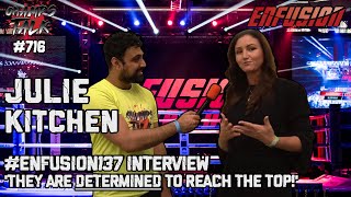 Julie Kitchen 🇬🇧 'They are DETERMINED to reach the Top!' 🏆 #Enfusion137 Interview by ChampsTalkTV 103 views 8 days ago 4 minutes, 39 seconds