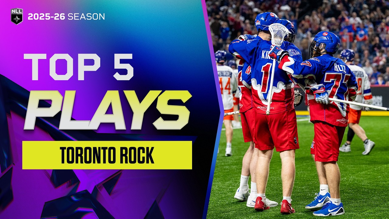 Top 5 Plays 2025-26 | Toronto Rock