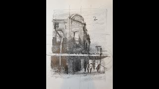 Watercolour Paper Sketch Frasers Cafe Project Part 2 Painting Fast And Loose Amanda Brett Artist