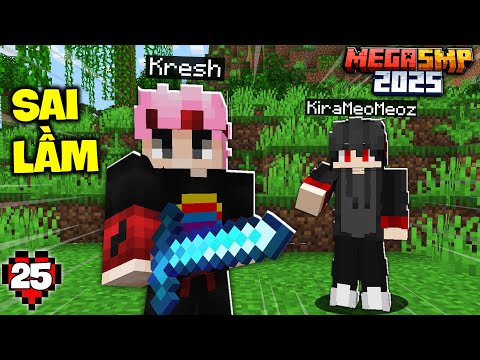 Sự SAI LẦM Của Kira !? | MINECRAFT MEGA SMP 2025 #25