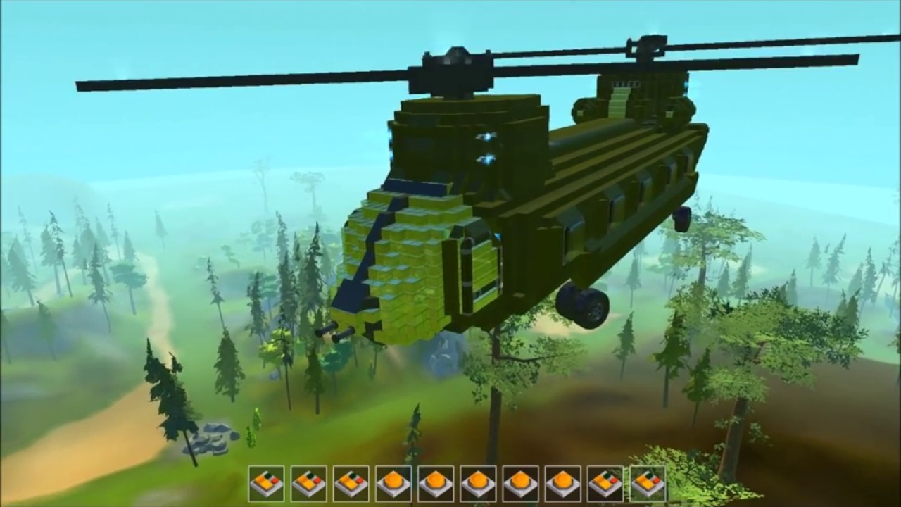 The Best Helicopter Ever!!!  Scrap Mechanic Creation Spotlight Ep  3