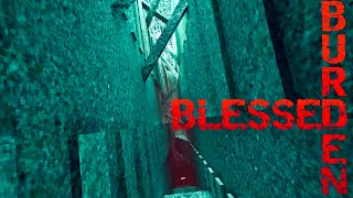 Blessed Burden: Brutalist First Person Horror Platforming Adventure Where You Reverse an Apocalypse