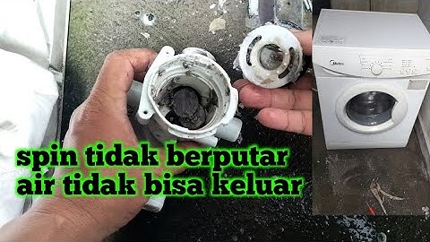 mesin cuci media front loading tidak bisa buang air, cara memperbaiki mesin cuci front loading,