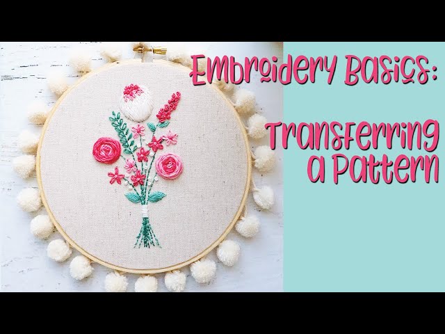 Embroidery Basics: Improve your embroidery with backing fabric — She Makes  Joy