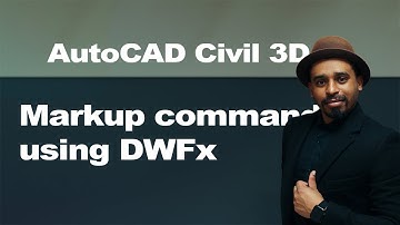 HOW TO overlay a DWF into Civil 3D for markups