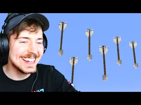 Minecraft But It's Raining Arrows!