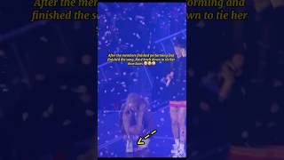 Rosé respects the audience to the point of forgetting her own safety #shorts #blackpink #rosé