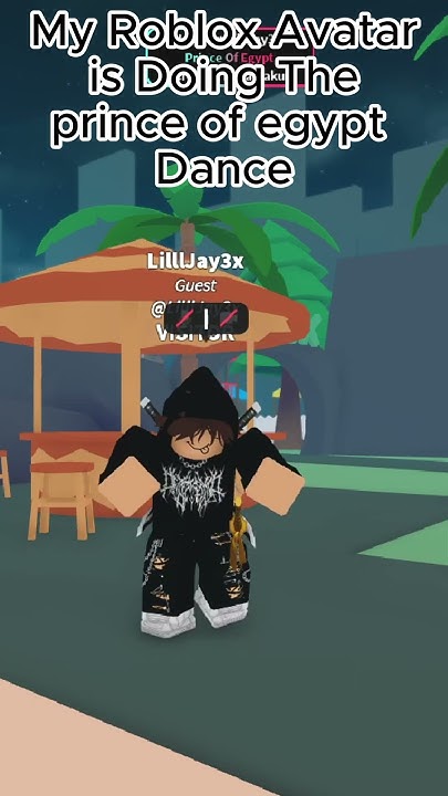 My Roblox Avatar is Doing The prince of egypt Dance #shorts #gaming # ...