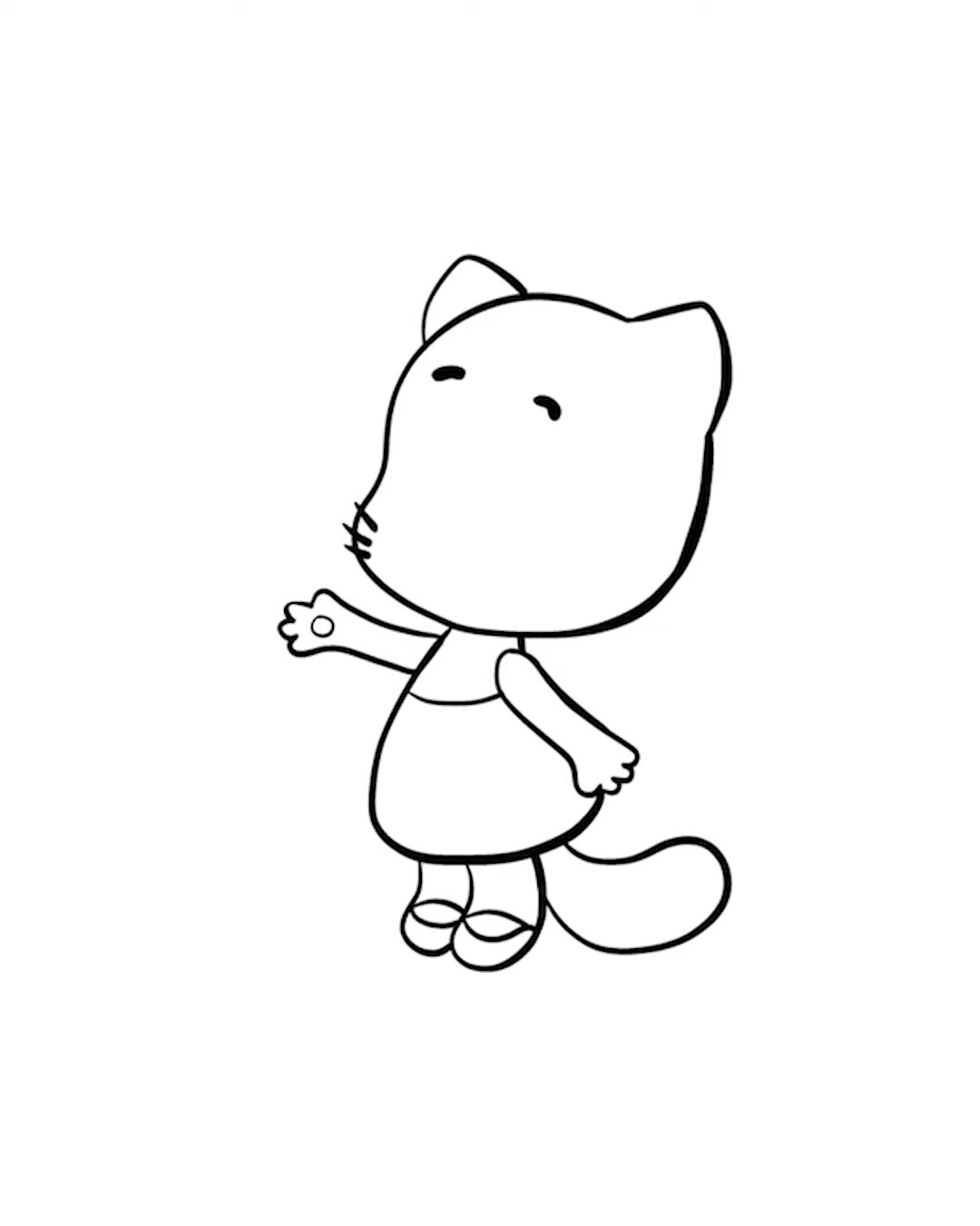 Рисуем Мусю ? #УчимсяРисовать #ОранжеваяКорова  #Мультики #shorts