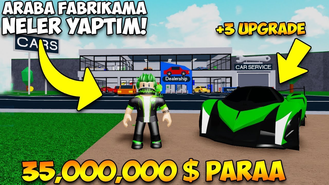 35,000,000$ PARA İLE FABRİKAMI GENİŞLETTİM | Vehicle Tycoon #2 | Roblox Türkçe
