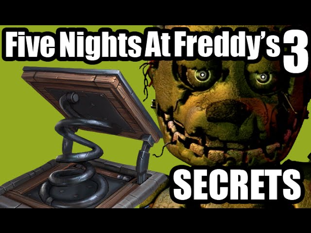 Test Chamber – Five Nights At Freddy's 3 - Game Informer