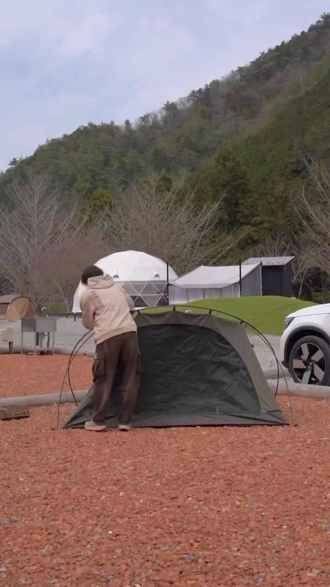 CAMVIL GODONG TENT- Enjoy your camping life with easy installation