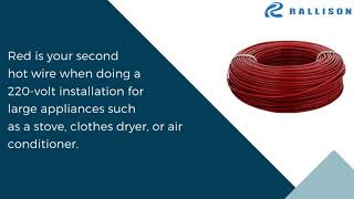 Why do electrical wires have different colours?