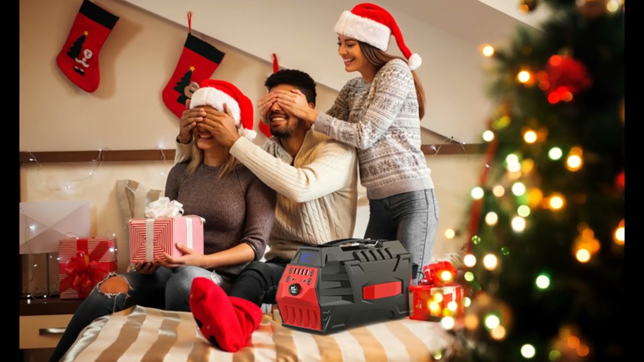 Apowking 500W Portable Solar Generator