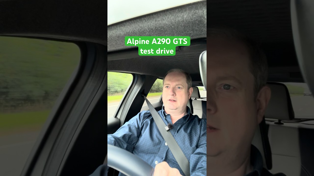 Alpine A290 GTS - Driving impressions 