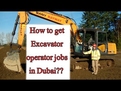 Excavator Forklift Operator Jobs In Dubai And Saudia Arabia Youtube